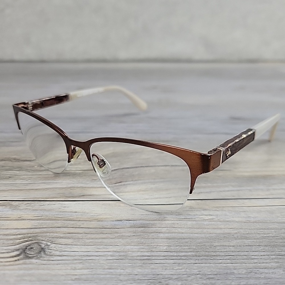 Kate Spade NY Valary PJW‎ Eyeglasses Frames Only 51-16-135 Half Rim Adjustable